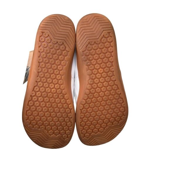 WHITIN White Wide Canvas Barefoot Sneakers | Zero Drop Sole | Minimalist Sz 10 W - Picture 11 of 16